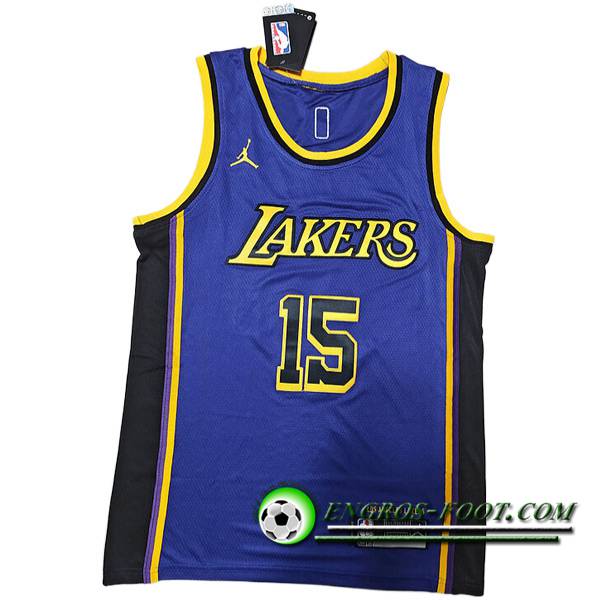 Maillot Los Angeles Lakers (REAVES#15) 2023/24 Bleu Marine