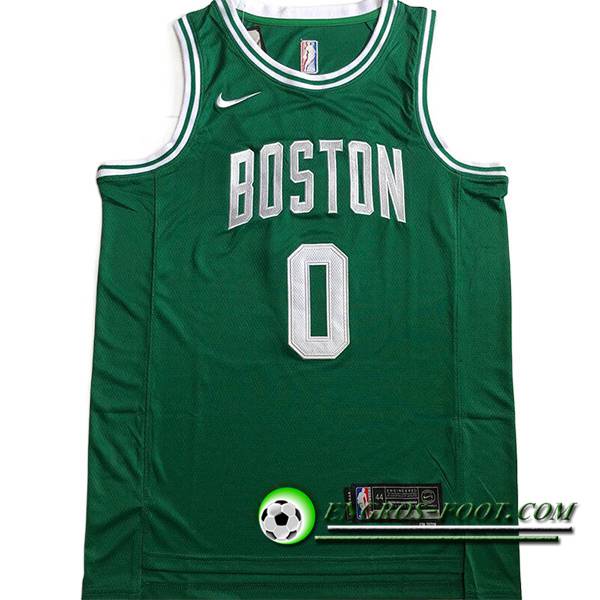 Maillot Boston Celtics (TATUM #0) 2023/24 Vert