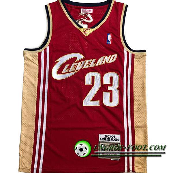 Maillot Cleveland Cavaliers (JAMES #23) 2023/24 Rouge