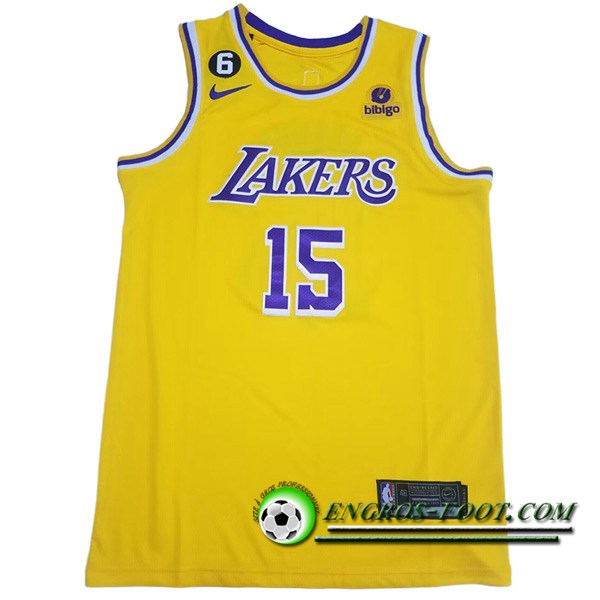 Maillot Los Angeles Lakers (REAVES #15) 2023/24 Jaune