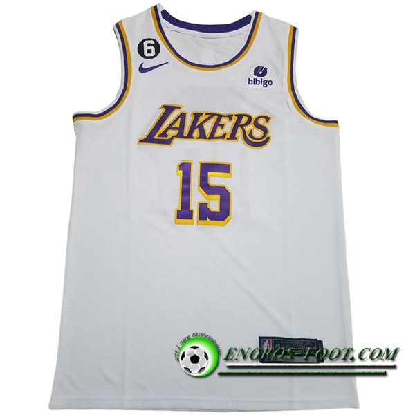 Maillot Los Angeles Lakers (REAVES #15) 2023/24 Blanc