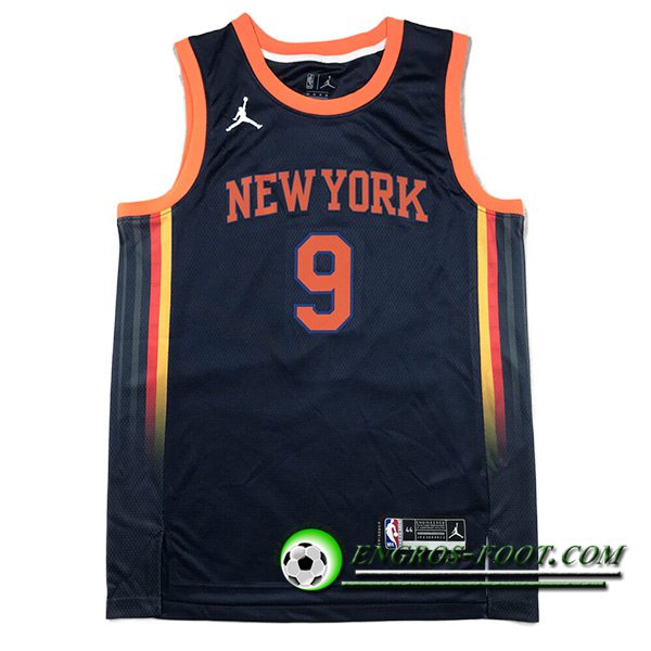 Maillot New York Knicks (BARRETT #9) 2023/24 Noir