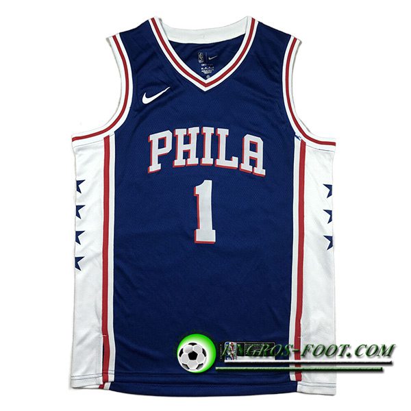 Maillot Philadelphia 76ers (HARDEN #1) 2023/24 Bleu