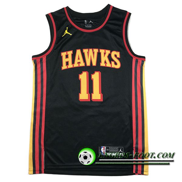 Maillot Atlanta Hawks (YOUNG #11) 2023/24 Noir