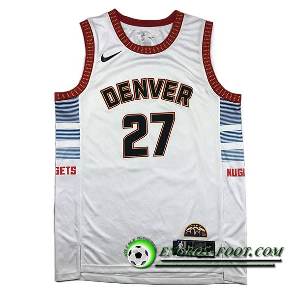 Maillot Denver Nuggets (MURRAY #27) 2023/24 Blanc