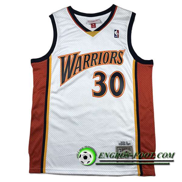 Maillot Golden State Warriors (CURRY #30) 2023/24 Blanc