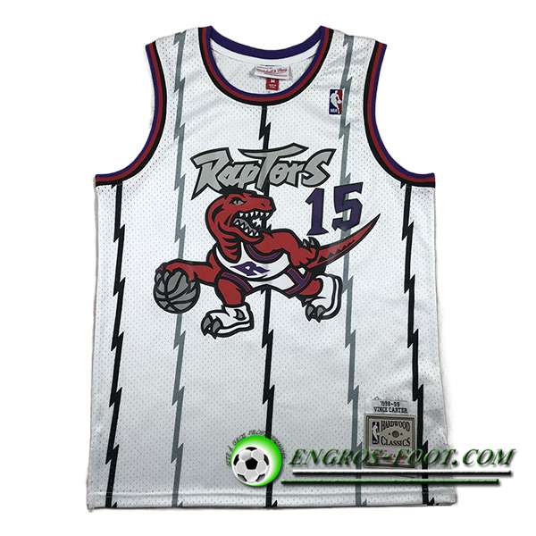 Maillot Toronto Raptors (CARTER #15) 2023/24 Blanc