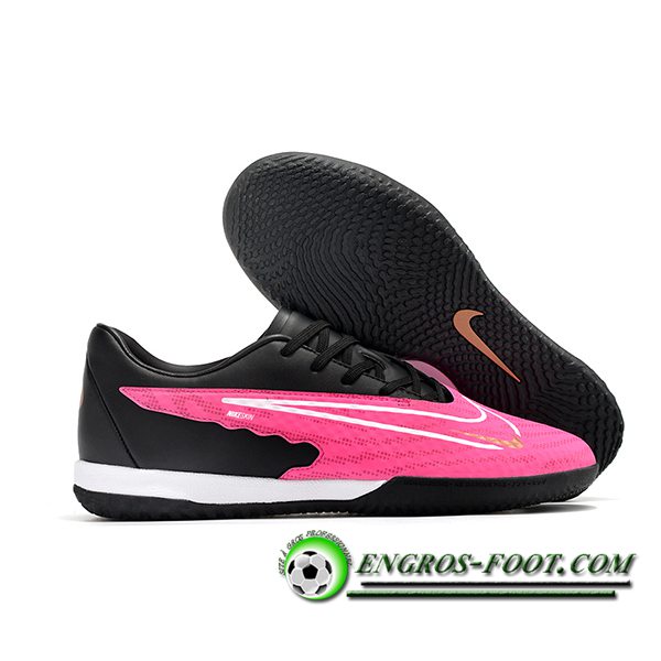 Nike Chaussures de Foot Phantom GX Academy IC Noir/Rose