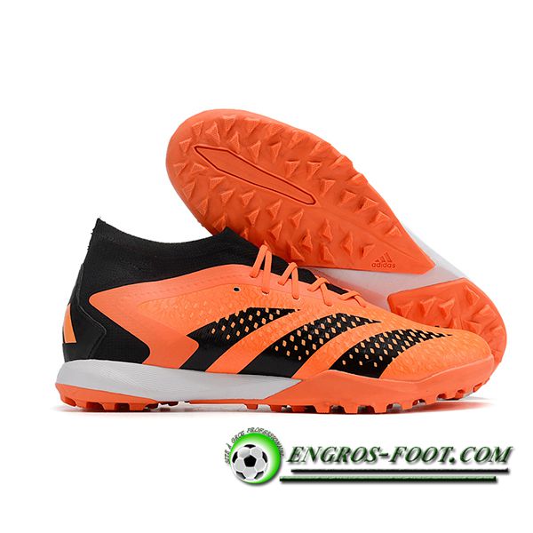 Adidas Chaussures de Foot Predator Accuracy.1 TF Rose/Noir/Blanc