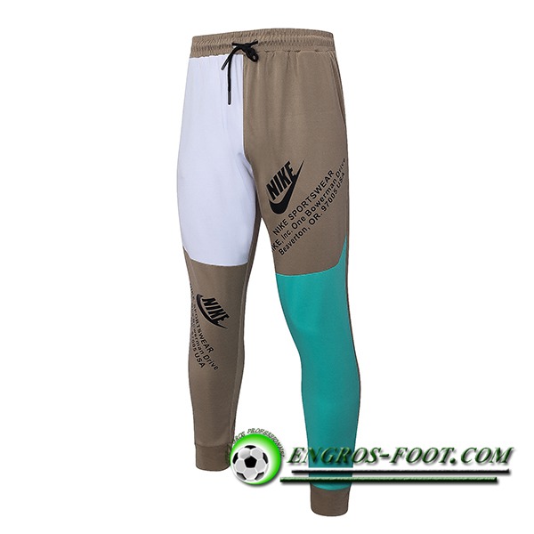 Pantalon Foot Nike Blanc/Vert/Brune 2023/2024