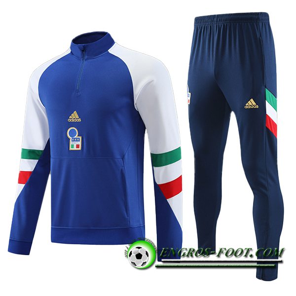 Ensemble Survetement de Foot Italie Bleu 2023/2024