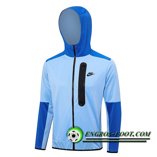 Veste A Capuche Nike Bleu Clair 2023/2024