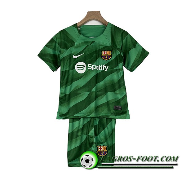 Maillot de Foot FC Barcelone Enfant Gardien de But 2023/2024