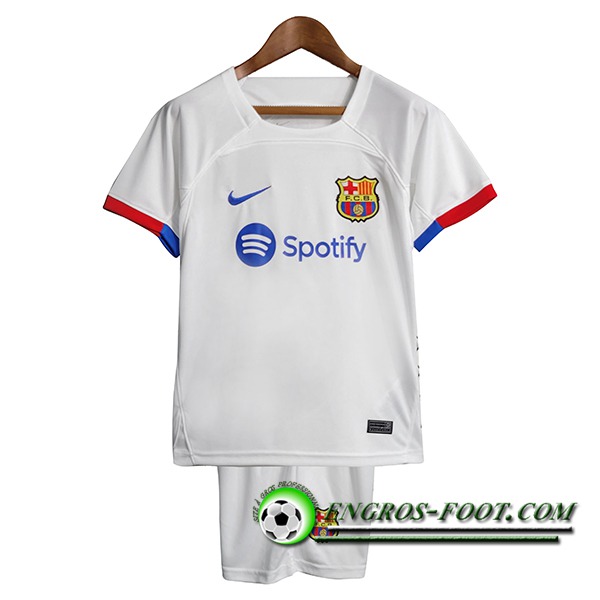 Maillot de Foot FC Barcelone Enfant Exterieur 2023/2024