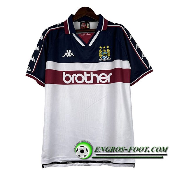 Maillot de Foot Manchester City Retro Domicile 1997/1998