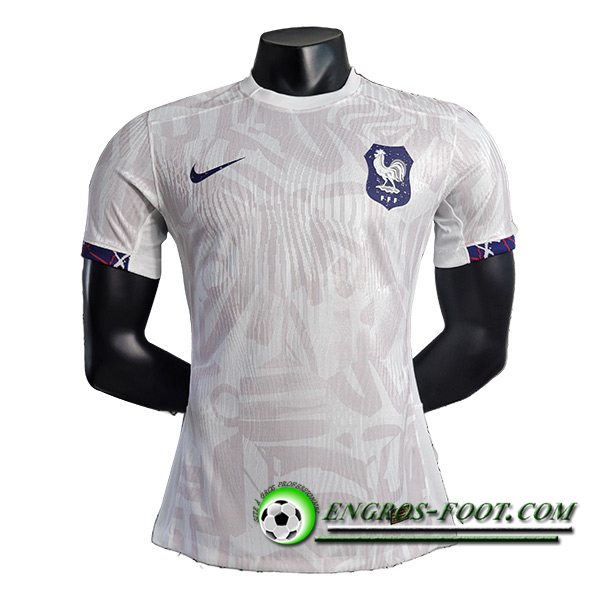 Maillot Equipe Foot France Blanc 2023/2024