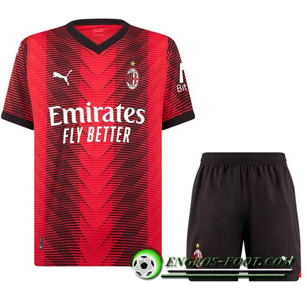 Ensemble Maillot Milan AC Domicile + Short 2023/2024