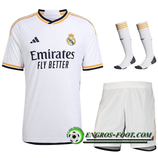 Ensemble Maillot Real Madrid Domicile (Short + Chaussettes) 2023/2024