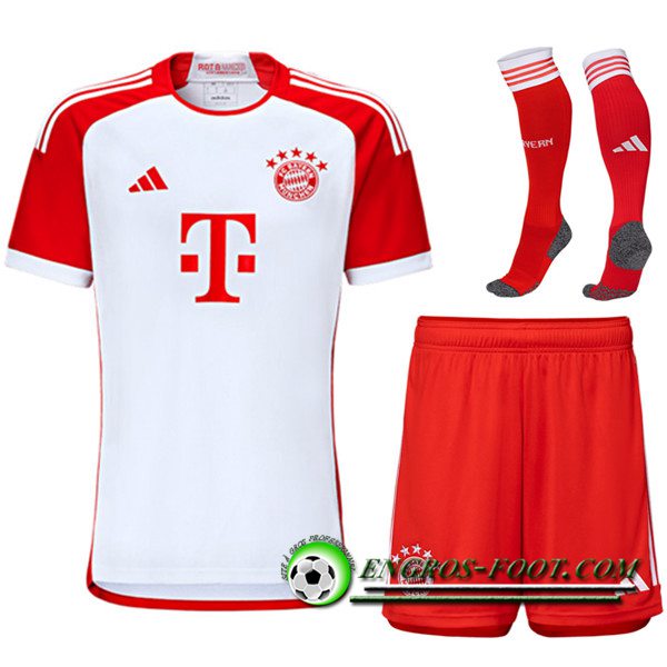 Ensemble Maillot Bayern Munich Domicile (Short + Chaussettes) 2023/2024