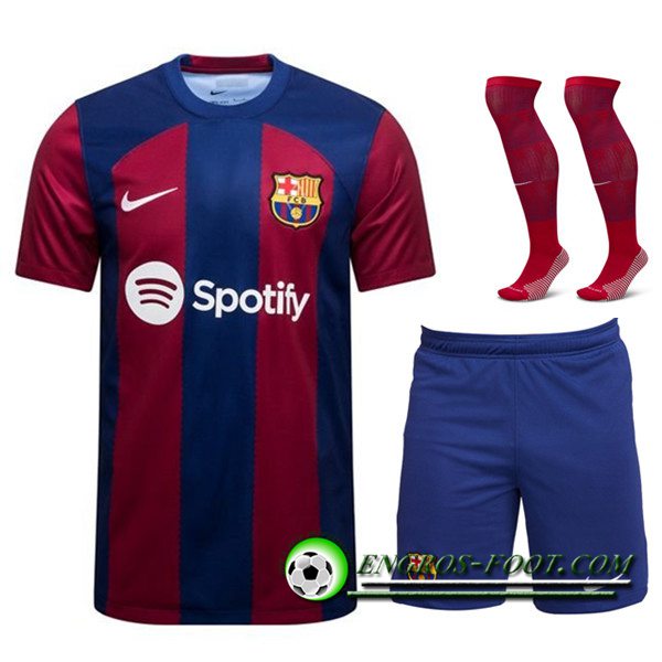 Ensemble Maillot FC Barcelone Domicile (Short + Chaussettes) 2023/2024