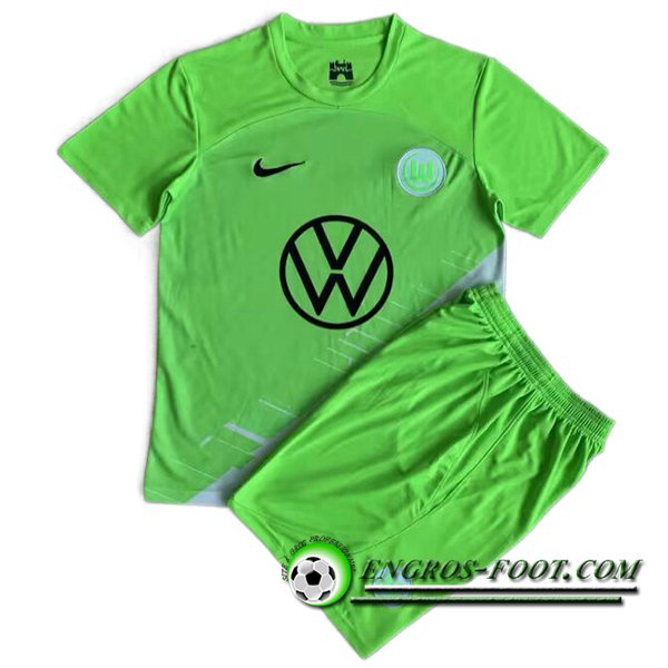 Maillot de Foot Vfl Wolfsburg Enfant Domicile 2023/2024