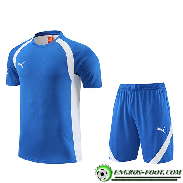 Ensemble Training T-Shirts + Shorts Puma Bleu 2023/2024
