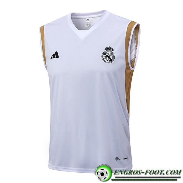 Training Debardeur Real Madrid Blanc 2023/2024 -04