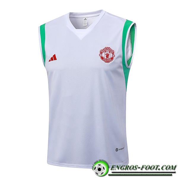 Training Debardeur Manchester United Blanc 2023/2024