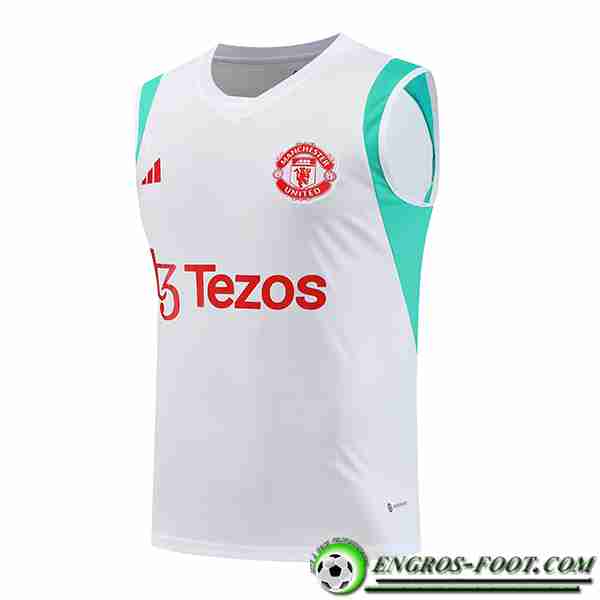 Training Debardeur Manchester United Blanc 2023/2024 -03