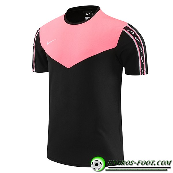 Training T-Shirts Nike Noir/Rose 2023/2024