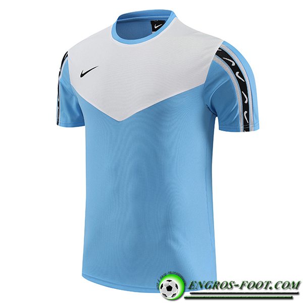 Training T-Shirts Nike Bleu/Blanc 2023/2024