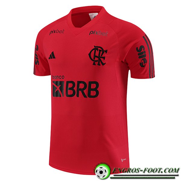 Training T-Shirts Flamengo Rouge 2023/2024 -03
