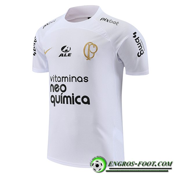 Training T-Shirts Corinthians Blanc 2023/2024 -02