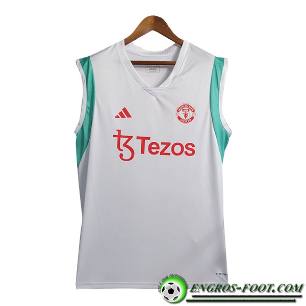 Training Debardeur Manchester United Blanc 2023/2024 -02