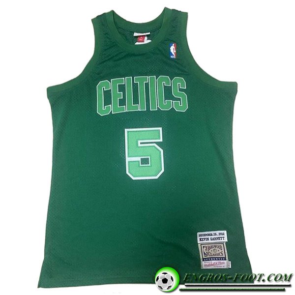 Maillot Boston Celtics (GARNETT #5) 2023/24 Vert -02