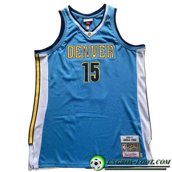 Maillot Denver Nuggets (JOKIC #15) 2023/24 Bleu Clair