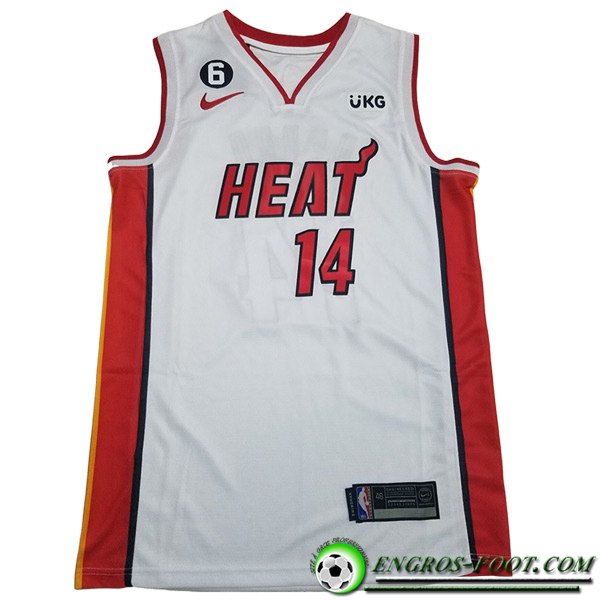 Maillot Miami Heat (HERRO #14) 2023/24 Blanc -07