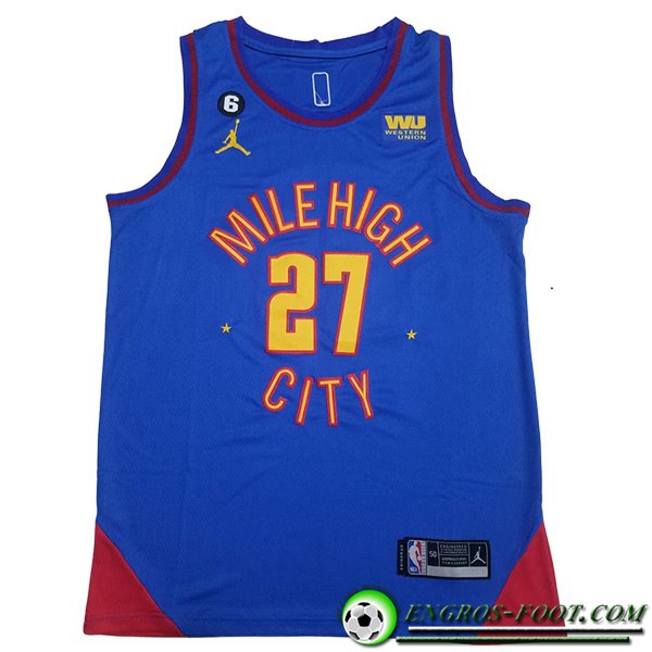 Maillot Denver Nuggets (MURRAY #27) 2023/24 Bleu