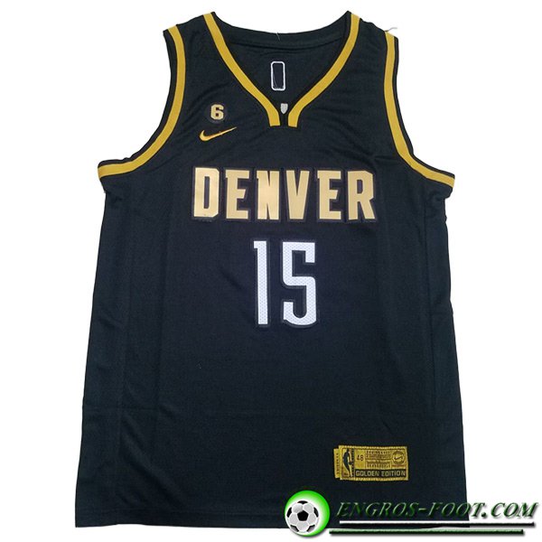 Maillot Denver Nuggets (JOKIC #15) 2023/24 Noir -03