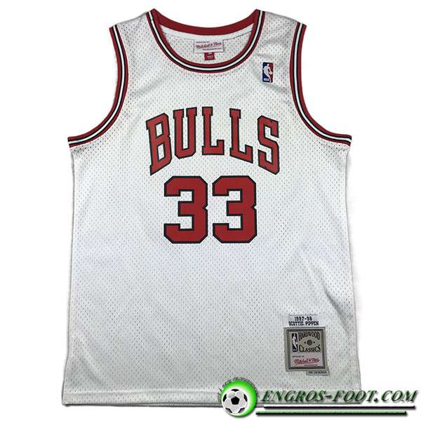 Maillot Chicago Bulls (PIPPEN #33) 2023/24 Blanc