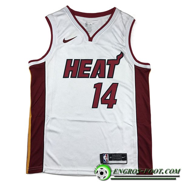 Maillot Miami Heat (HERRO #14) 2023/24 Blanc -06