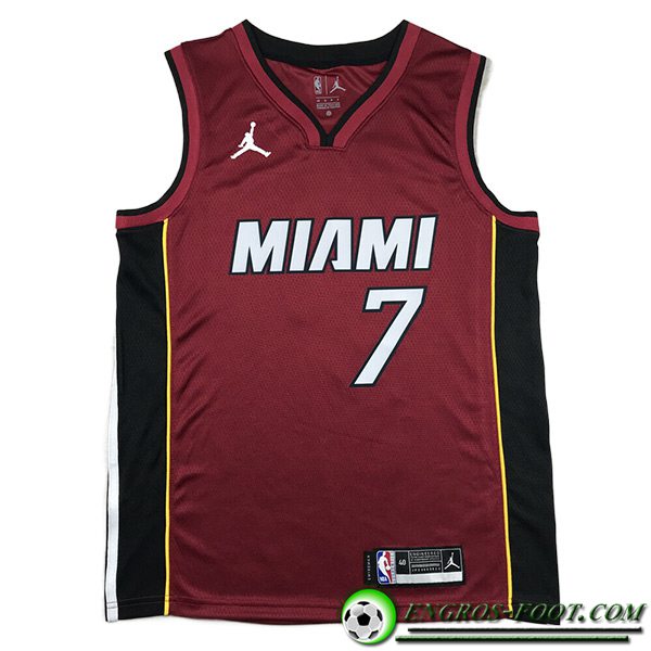 Maillot Miami Heat (LOWRY #7) 2023/24 Rouge