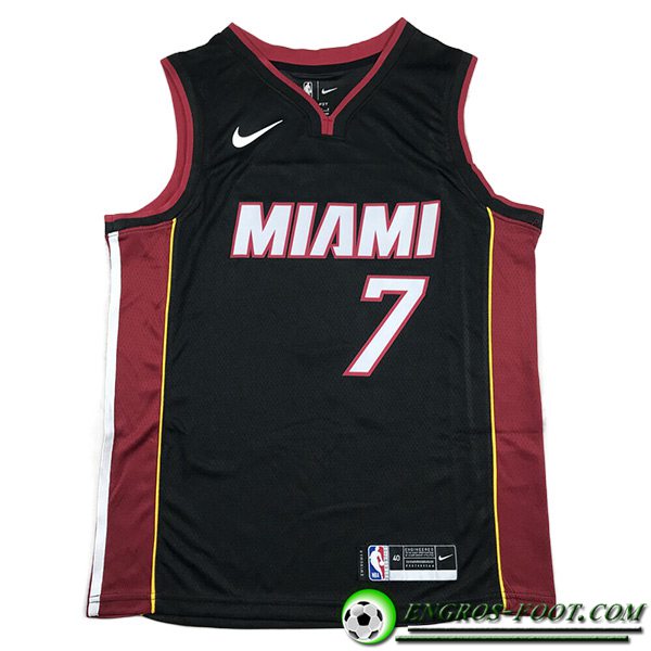 Maillot Miami Heat (LOWRY #7) 2023/24 Noir