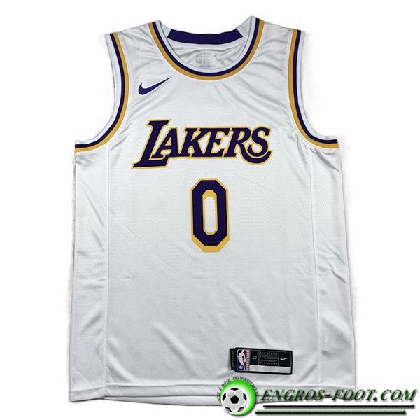 Maillot Los Angeles Lakers (WESTBROOK #0) 2023/24 Blanc