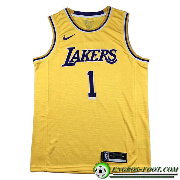 Maillot Los Angeles Lakers (RUSSELL #1) 2023/24 Jaune