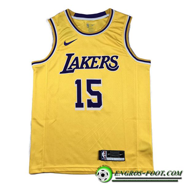 Maillot Los Angeles Lakers (REAVES #15) 2023/24 Jaune -02