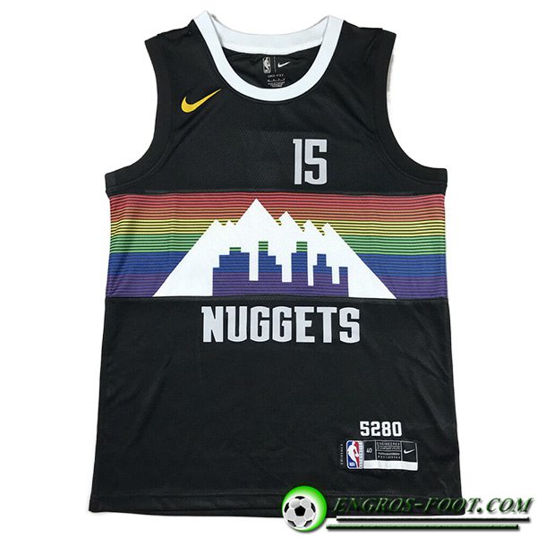 Maillot Denver Nuggets (JOKIC #15) 2023/24 Noir -02