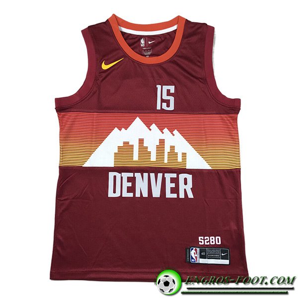 Maillot Denver Nuggets (JOKIC #15) 2023/24 Rouge