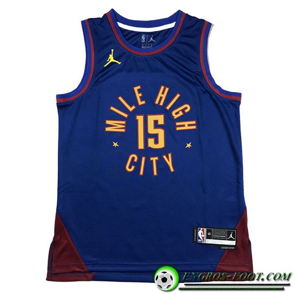 Maillot Denver Nuggets (JOKIC #15) 2023/24 Bleu -02