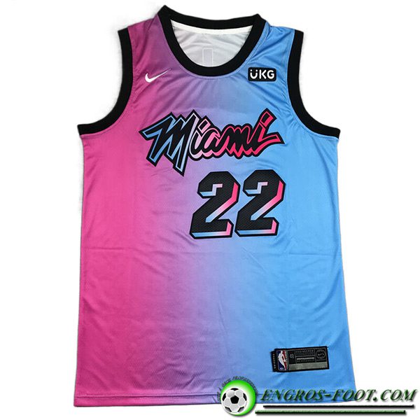 Maillot Miami Heat (BUTLER #22) 2023/24 Bleu/Rose